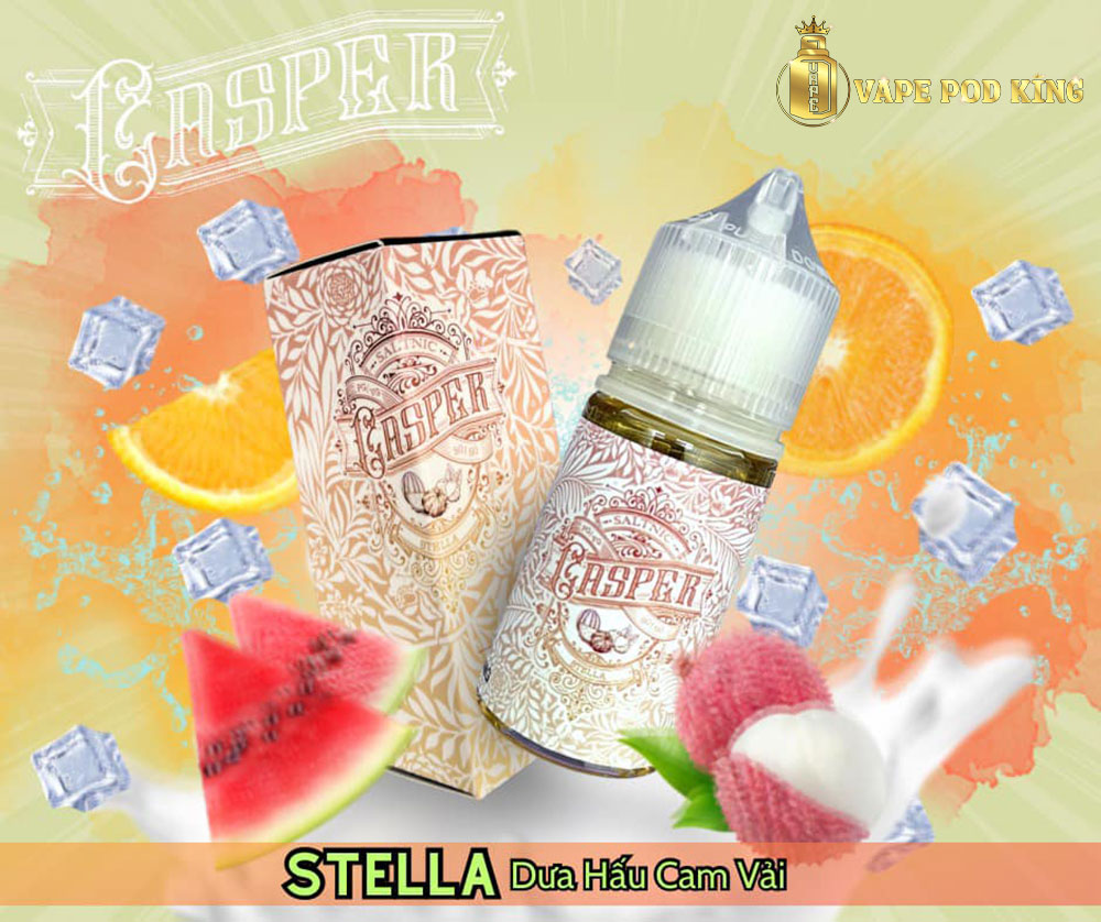 Casper Dưa Hấu Cam Vải - Watermelon Orange Lychee 30ml