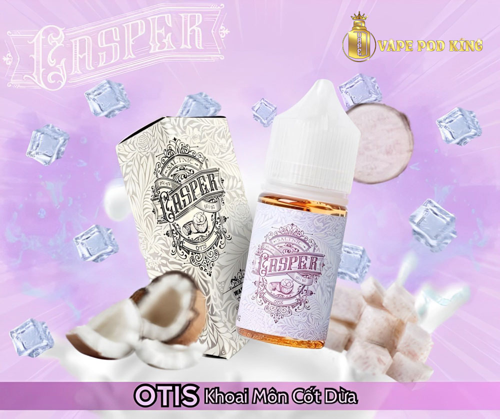 Casper Kem Khoai Môn Cốt Dừa - Taro Coco Cream 30ml