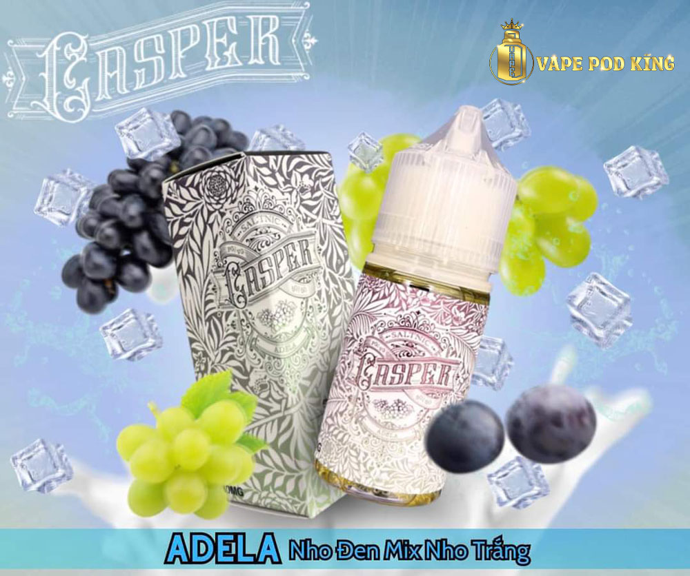 Casper Nho Trắng Nho Đen - Double Grape 30ml