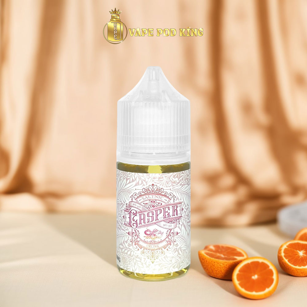 Casper Trà Vải Cam Sả - Lemongrass Lychee Tea 30ml