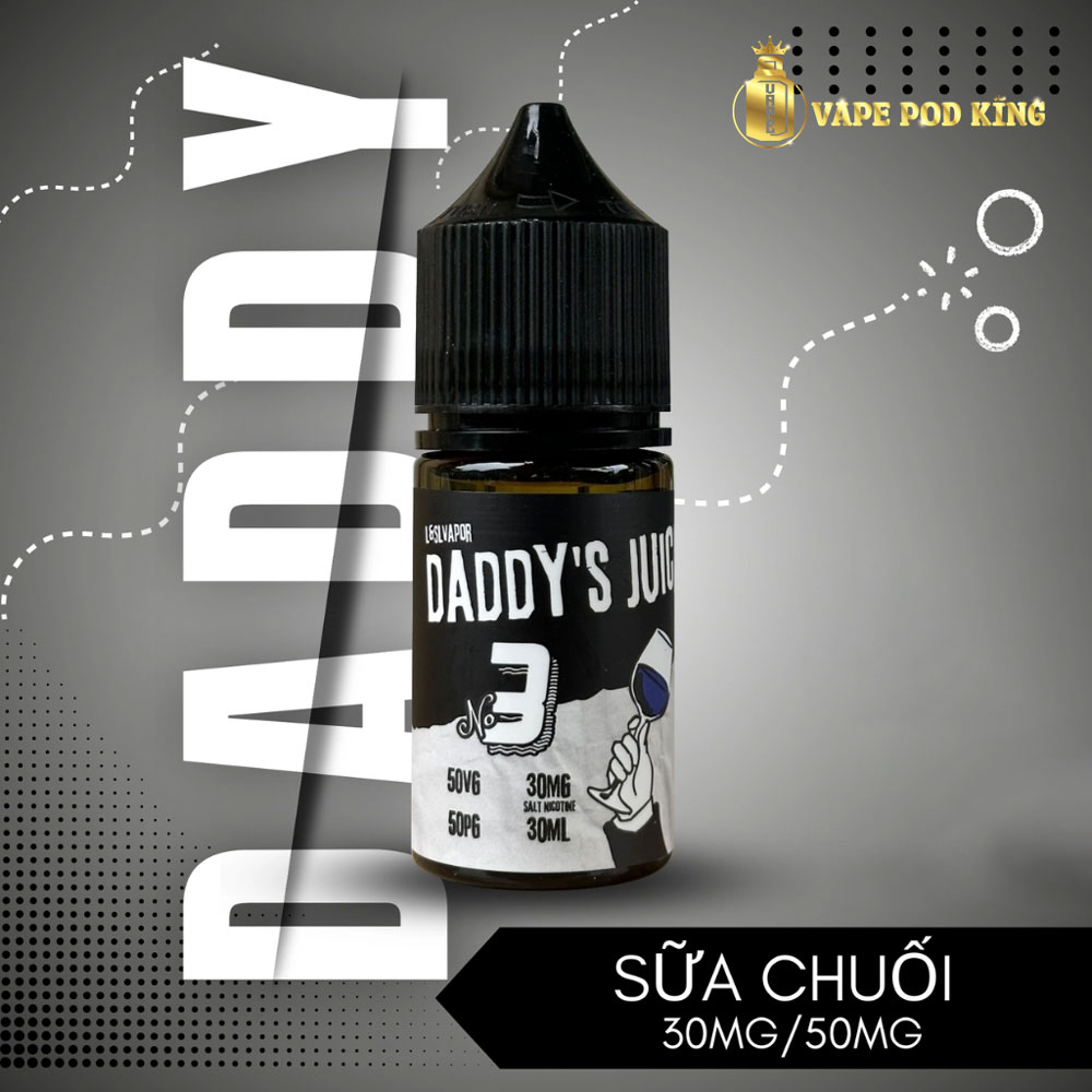 Daddy No3 Chuối Sữa - Banana Milk 30ml