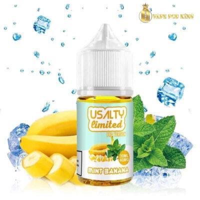 Usalty Limited Chuối Bạc Hà Lạnh - Mint Banana 30ml