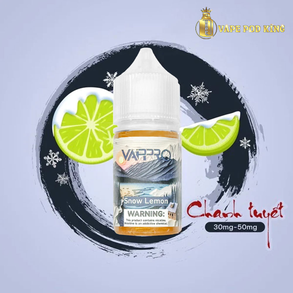 Vappro Chanh Tuyết – Snow Lemon 30ml