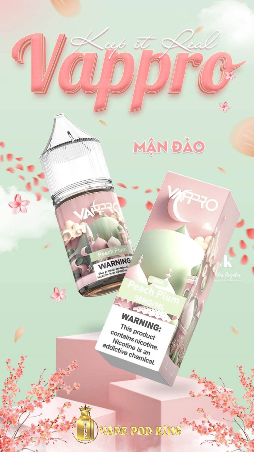 Vappro Mận Đào - Peach Plum 30ml