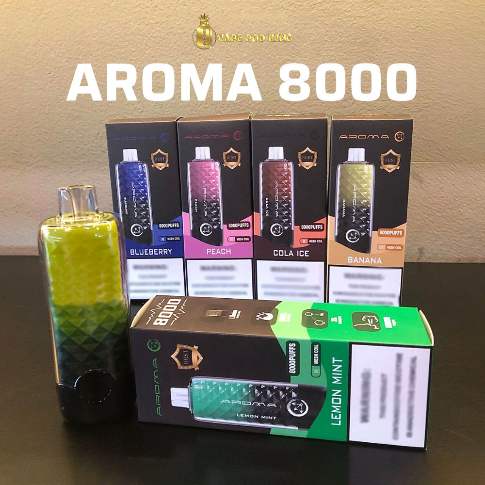 Aroma 8000 Hơi - Pod 1 Lần