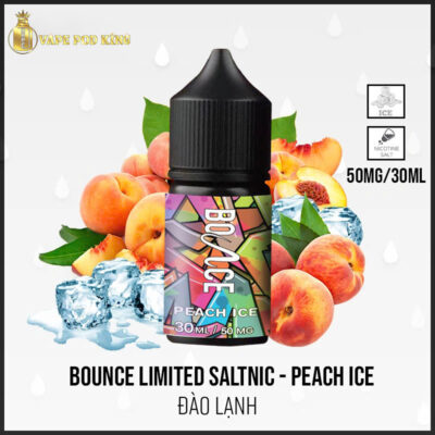 Bounce Limited Đào Lạnh - Peach Ice 30ml
