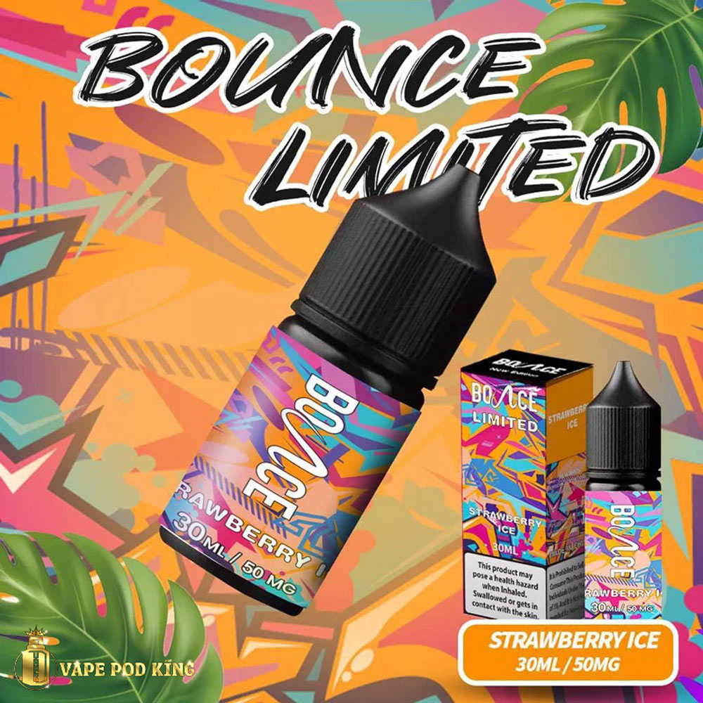 Bounce Limited Dâu Lạnh - Strawberry Ice 30ml