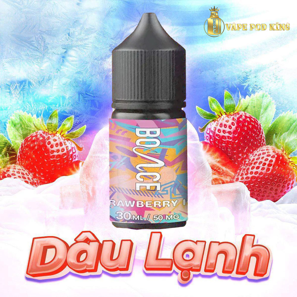 Bounce Limited Dâu Lạnh - Strawberry Ice 30ml