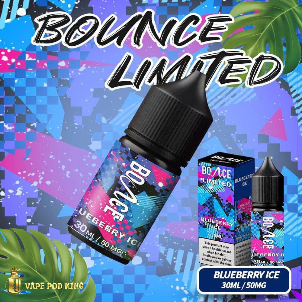 Bounce Limited Việt Quất Lạnh - Blueberry Ice 30ml