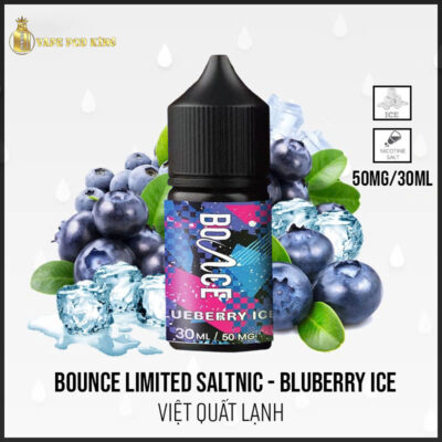 Bounce Limited Việt Quất Lạnh - Blueberry Ice 30ml