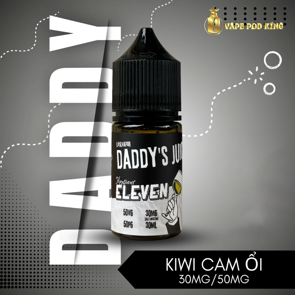 Daddy No11 Kiwi Cam Ổi - Orange Guava Kiwi 30ml