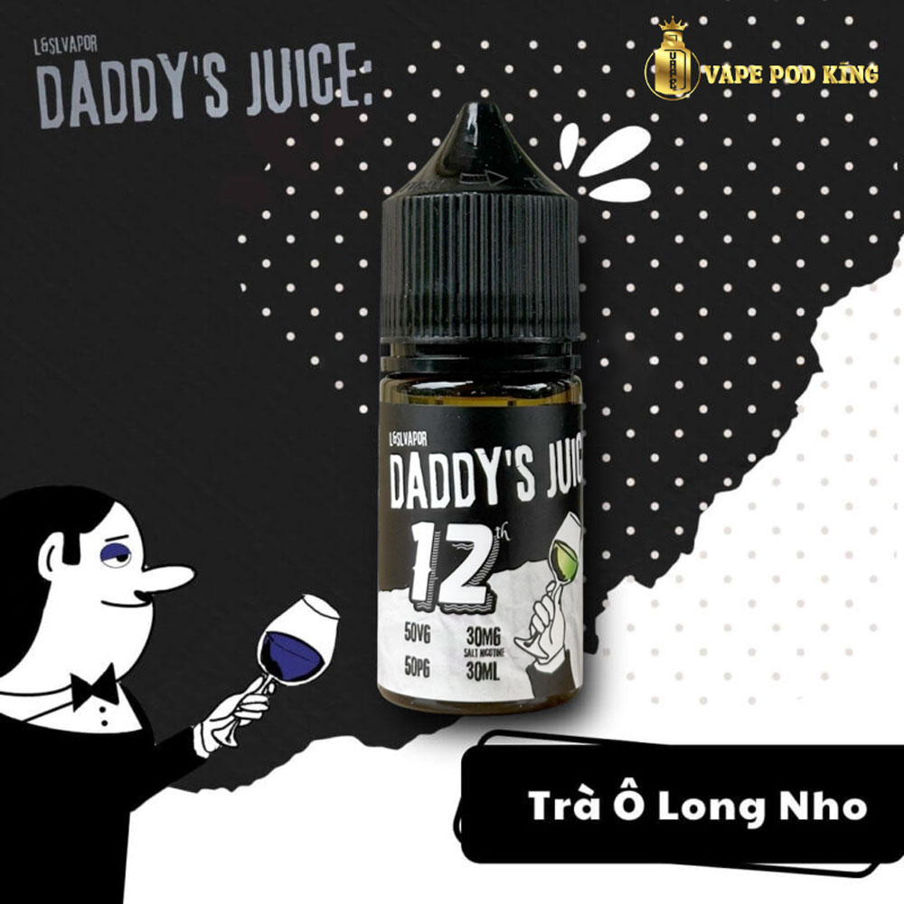 Daddy No12 Nho Ô Long - Grape Oolong 30ml