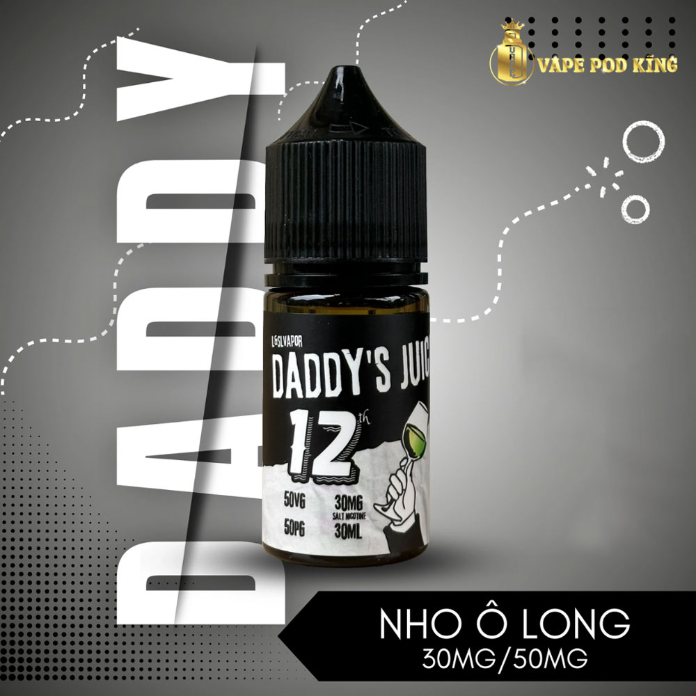 Daddy No12 Nho Ô Long - Grape Oolong 30ml