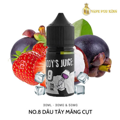 Daddy No8 Măng Cụt Dâu - Strawberry Mangosteen 30ml
