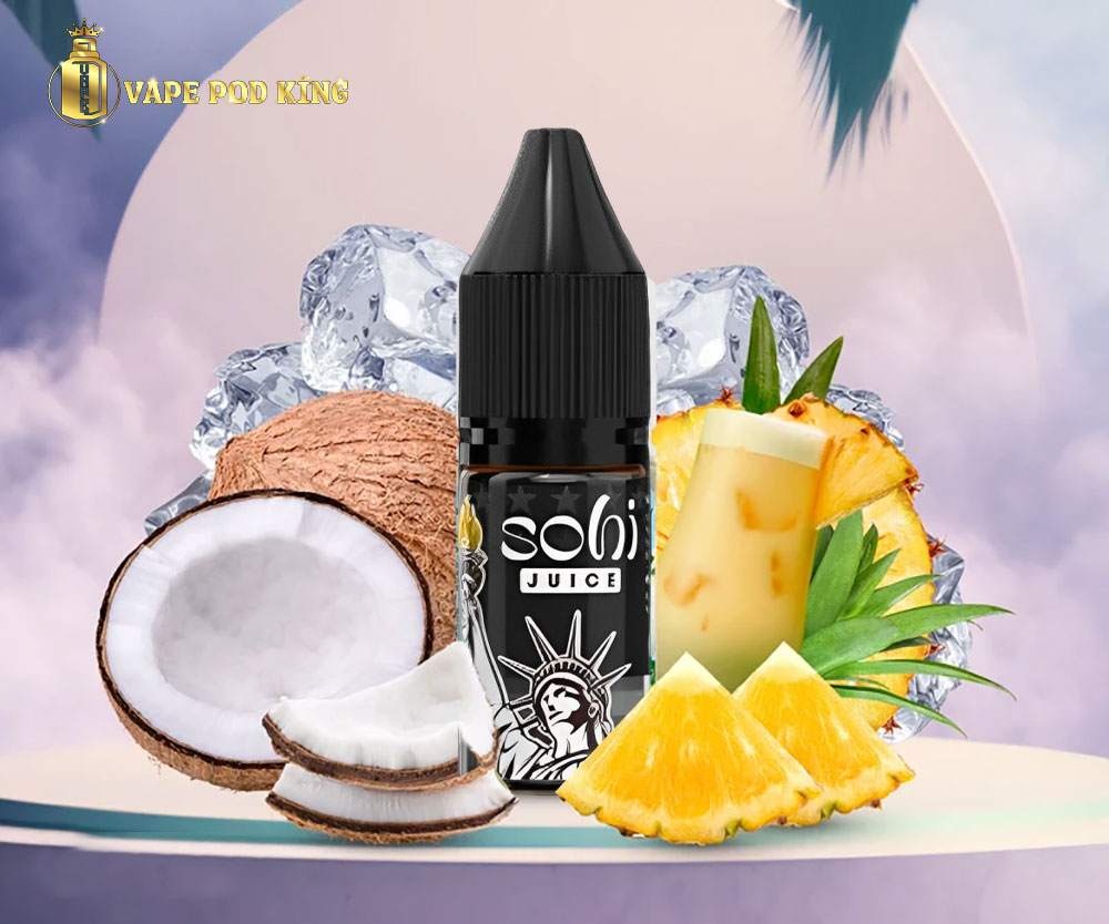 Sohi Rum Dứa Dừa - Kawai Rum 10ml
