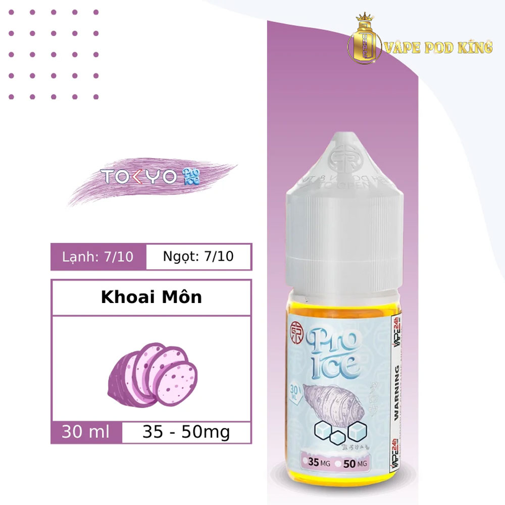 Tokyo Pro Khoai Môn Lạnh - Iced Taro 30ml