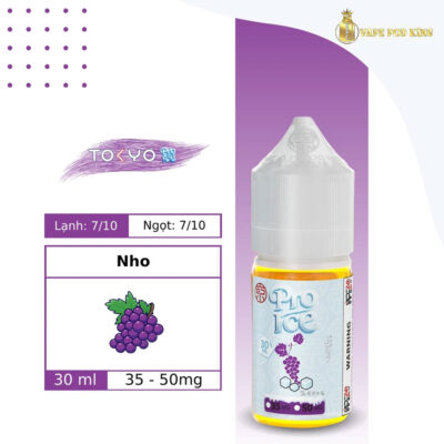 Tokyo Pro Nho Lạnh - Iced Grape 30ml