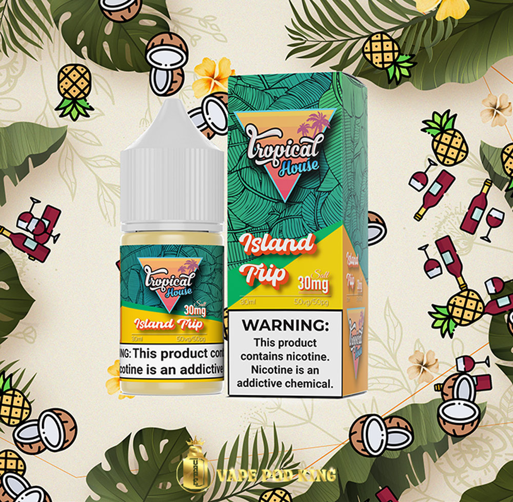 Tropical Dứa Dừa Rượu Rum - Island Trip 30ml