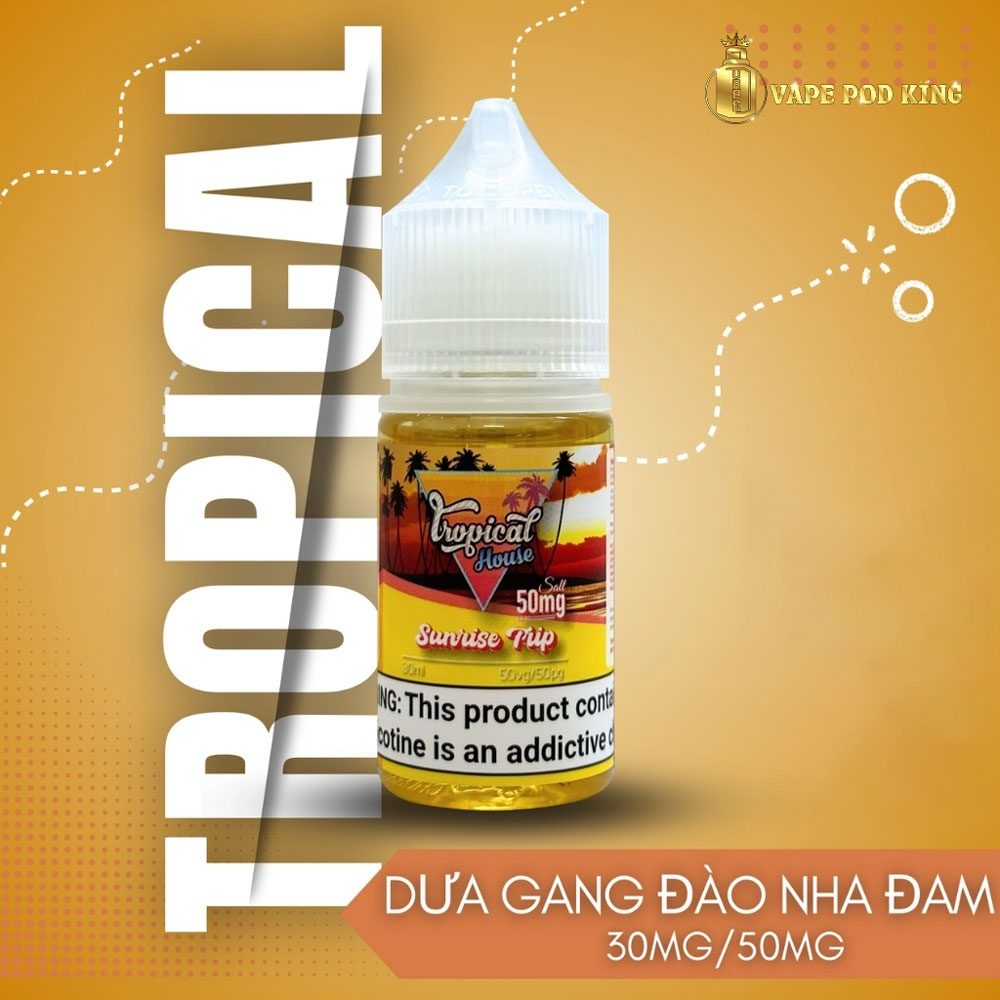Tropical Dưa Gang Đào Nha Đam - Sunrise Trip 30ml
