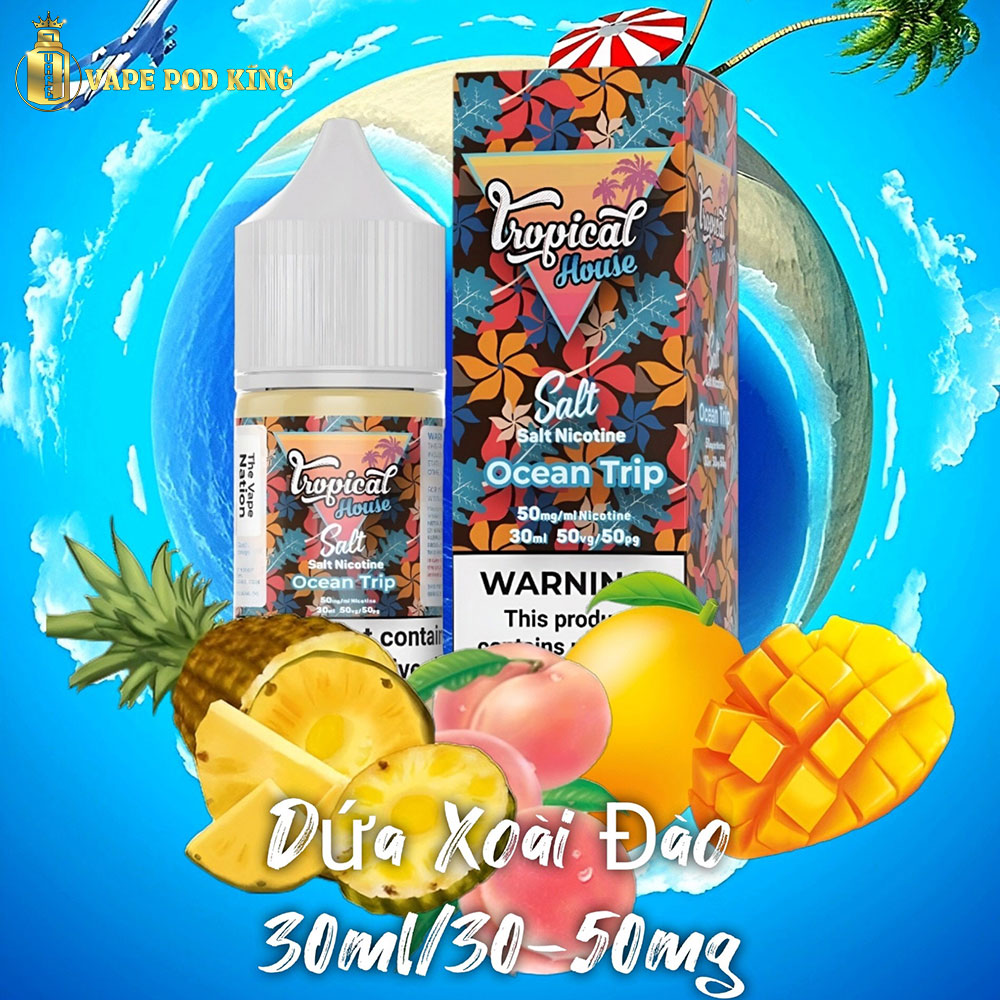 Tropical Dứa Xoài Đào - Ocean Trip 30ml