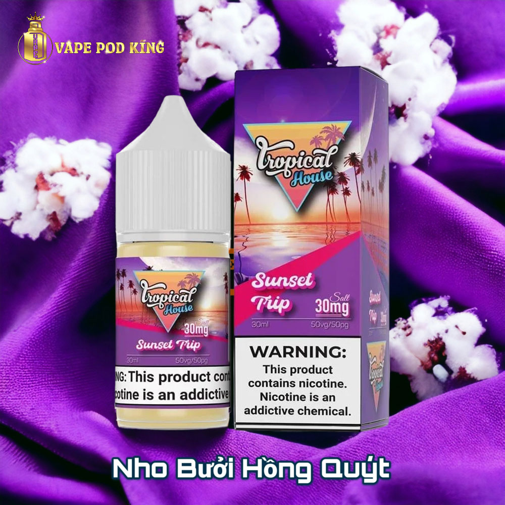 Tropical Nho Bưởi Quýt - Sunset Trip 30ml