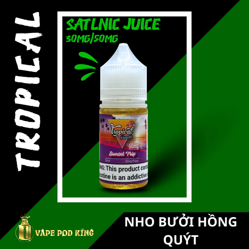 Tropical Nho Bưởi Quýt - Sunset Trip 30ml