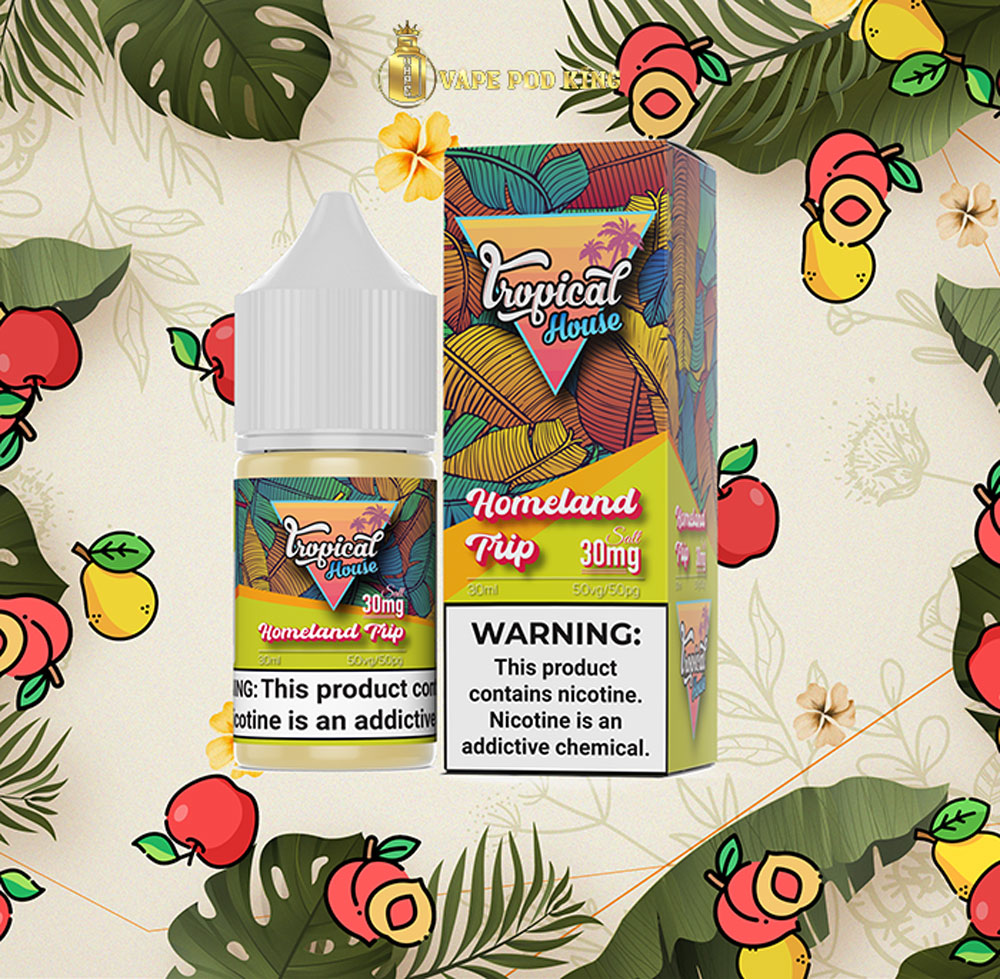 Tropical Táo Đào Lê - Homeland Trip 30ml
