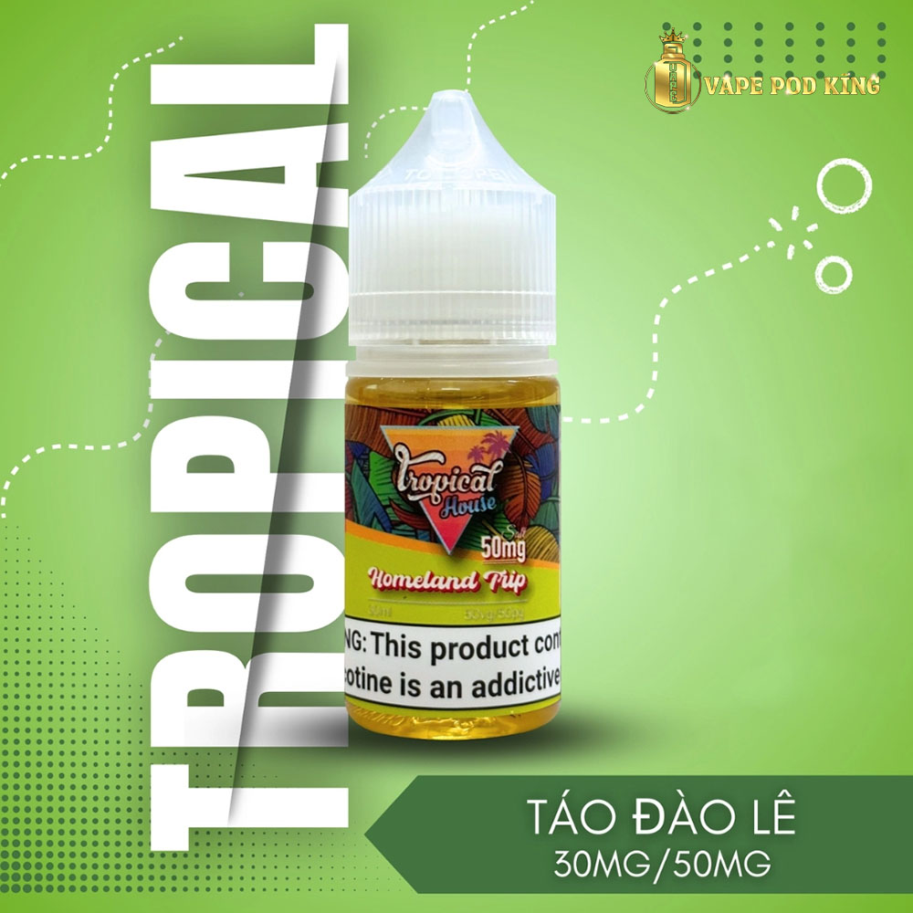 Tropical Táo Đào Lê - Homeland Trip 30ml