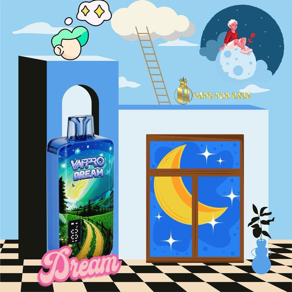 Vappro Dream 8000 Hơi - Pod 1 Lần