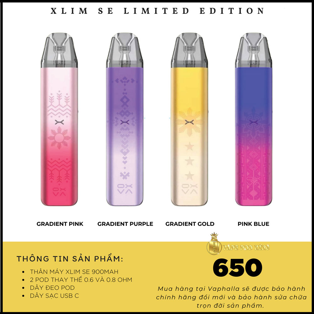 Xlim Se Limited 25w Pod Kit - Oxva