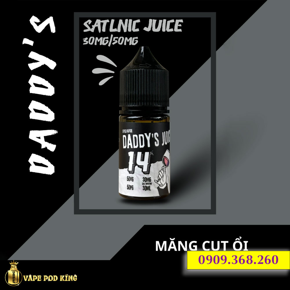 Daddy No14 Măng Cụt Ổi - Mangosteen Guava 30ml