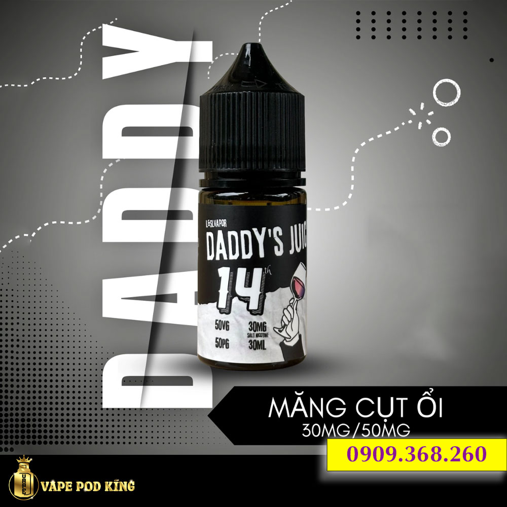 Daddy No14 Măng Cụt Ổi - Mangosteen Guava 30ml