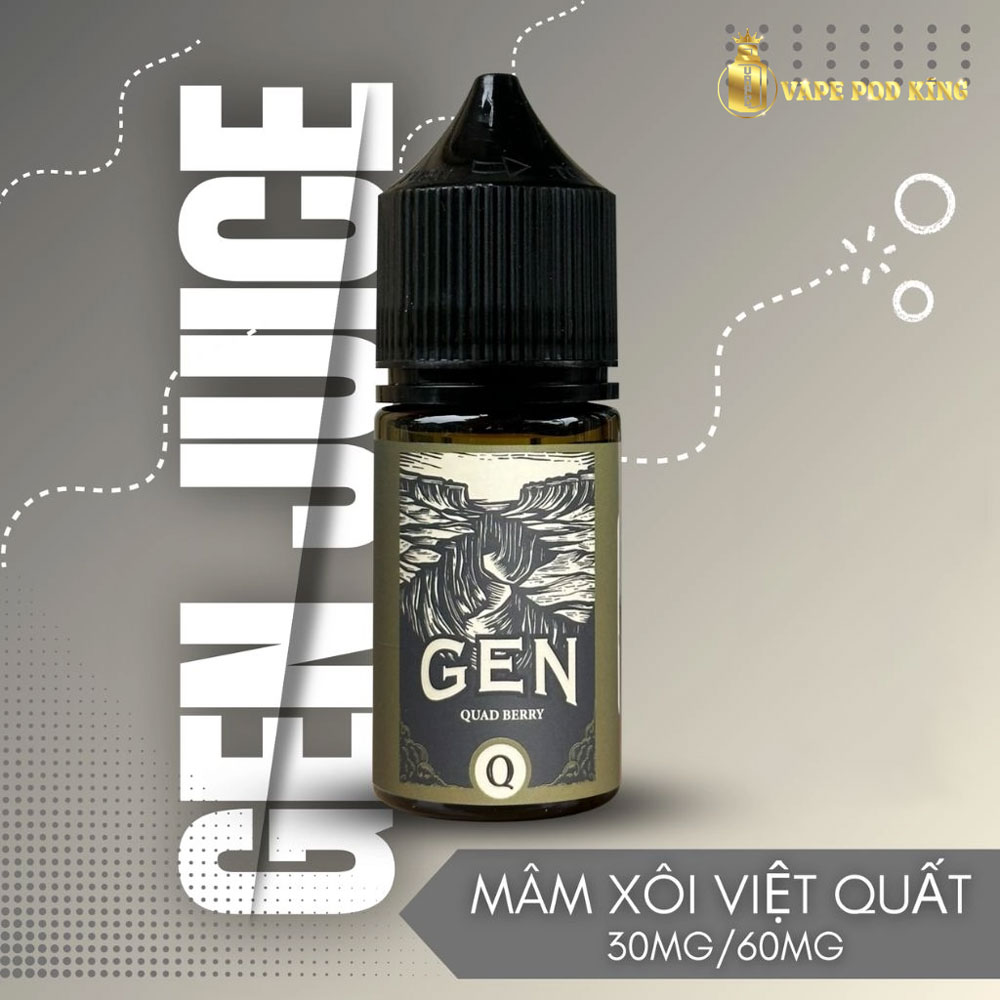 Gen Q Mâm Xôi Tổng Hợp - Quad Berry 30ml