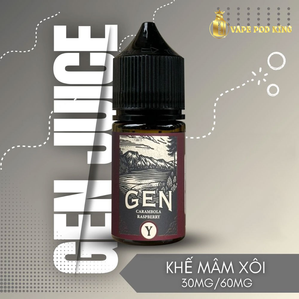 Gen Y Khế Mâm Xôi - Carambola Raspberry 30ml