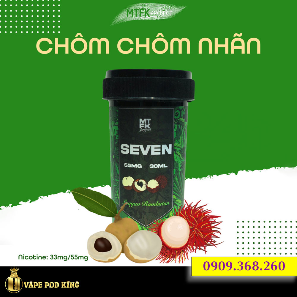 Seven Nhãn Chôm Chôm – Longan Rambutan 30ml