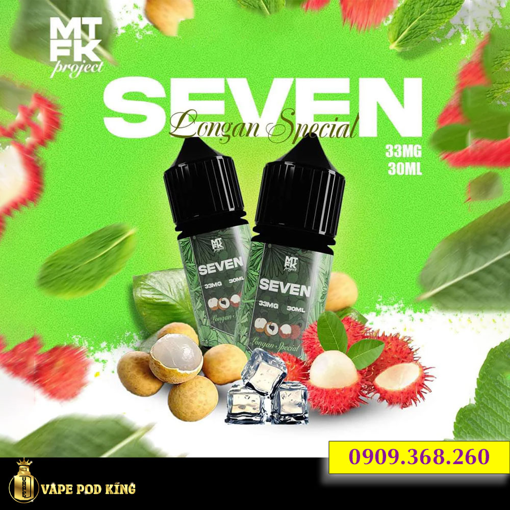 Seven Nhãn Chôm Chôm – Longan Rambutan 30ml