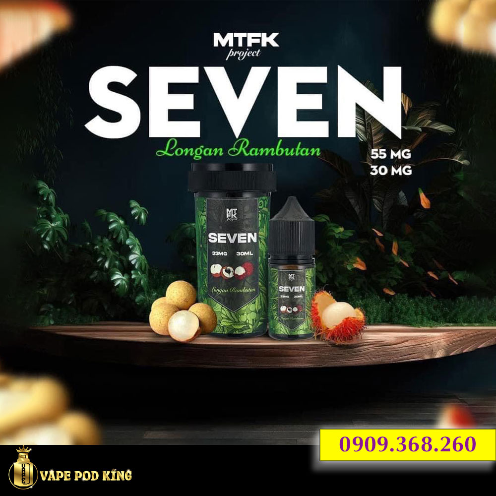 Seven Nhãn Chôm Chôm – Longan Rambutan 30ml
