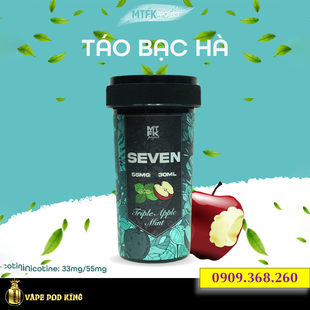 Seven Táo Bạc Hà – Triple Apple Mint 30ml