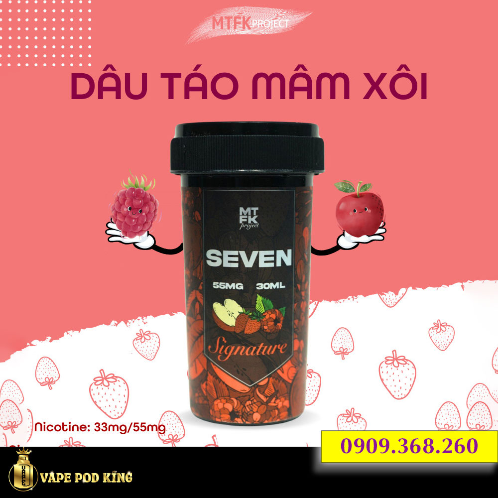 Seven Táo Dâu Mâm Xôi – Signature 30ml