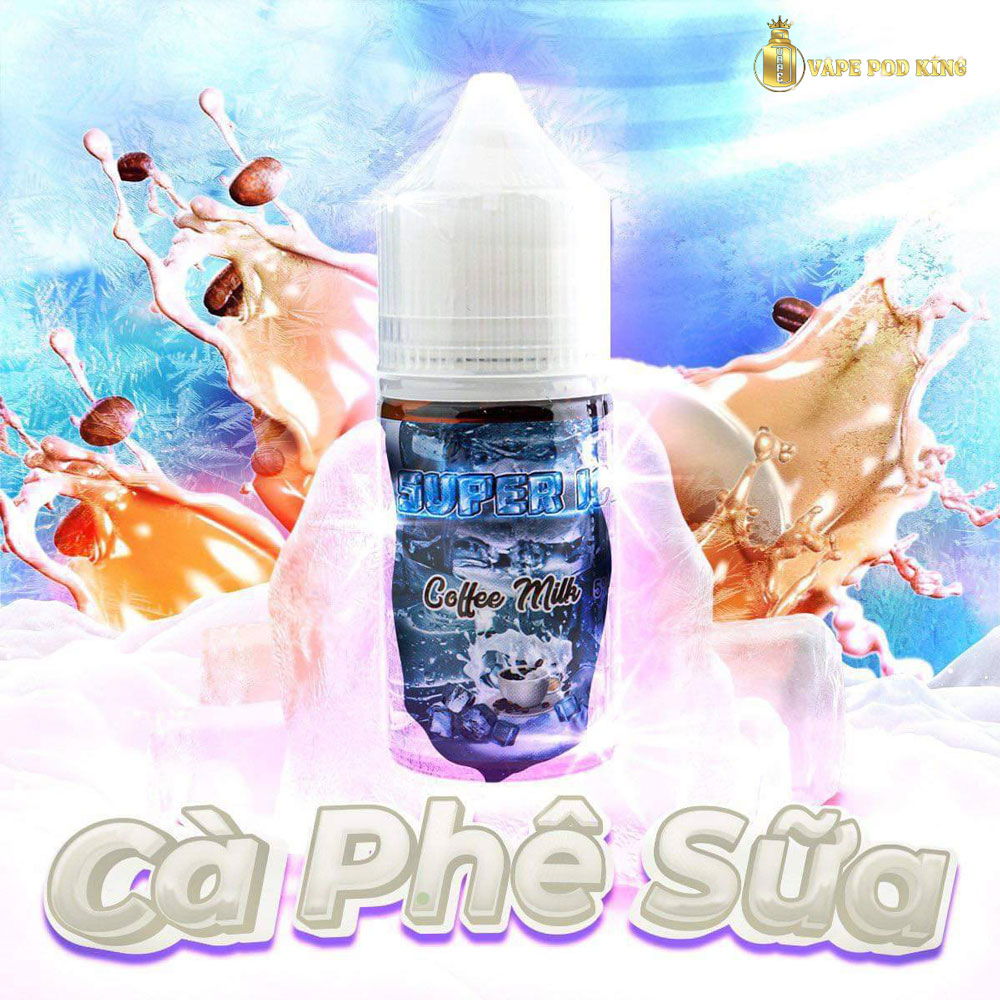 Super Ice Cà Phê Sữa Lạnh - Coffe Milk Ice 30ml