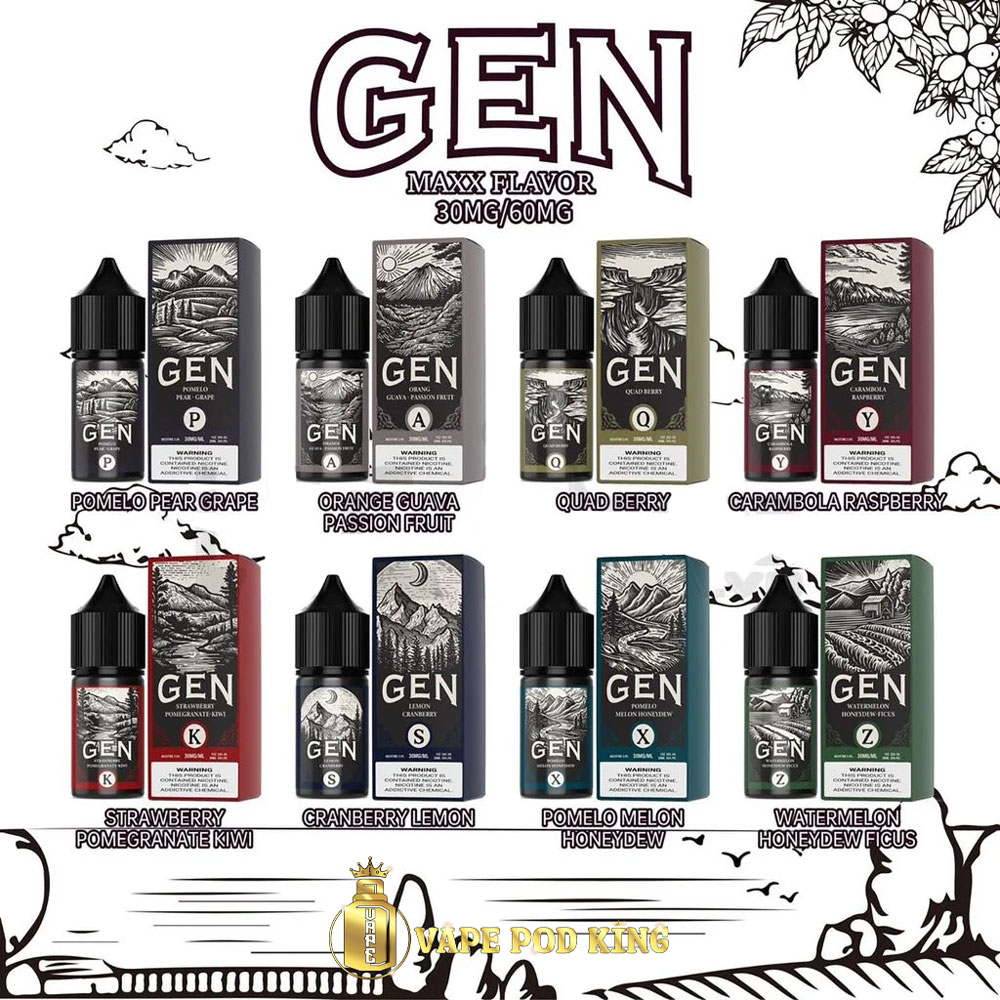 Tinh Dầu Gen Saltnic