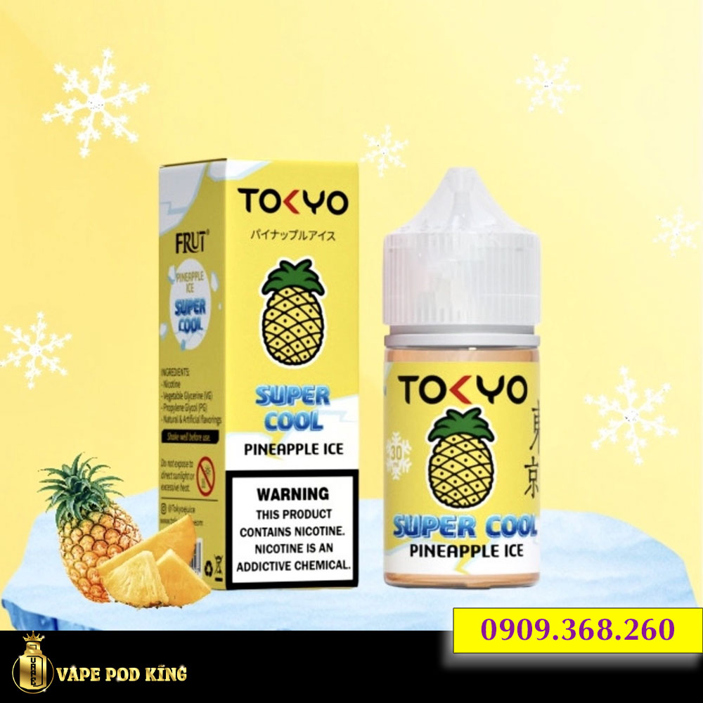 Tokyo Super Cool Dứa - Pineapple 30ml