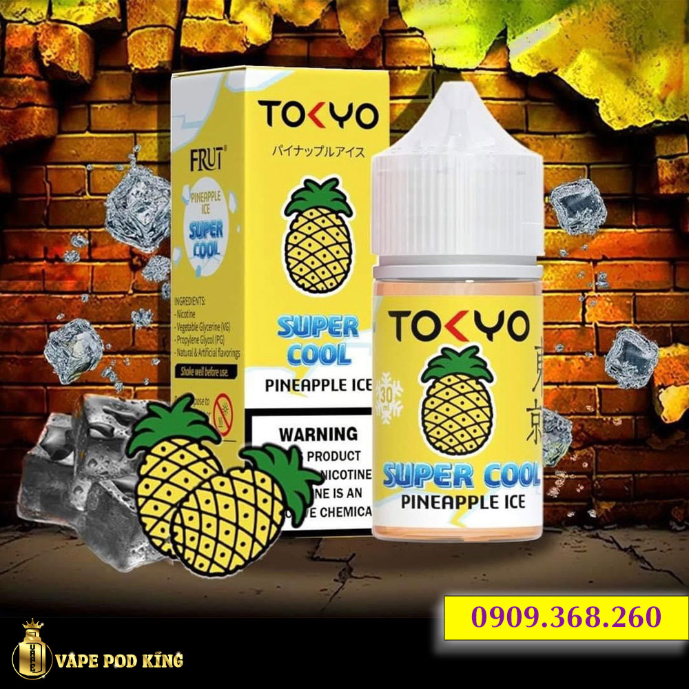 Tokyo Super Cool Dứa - Pineapple 30ml