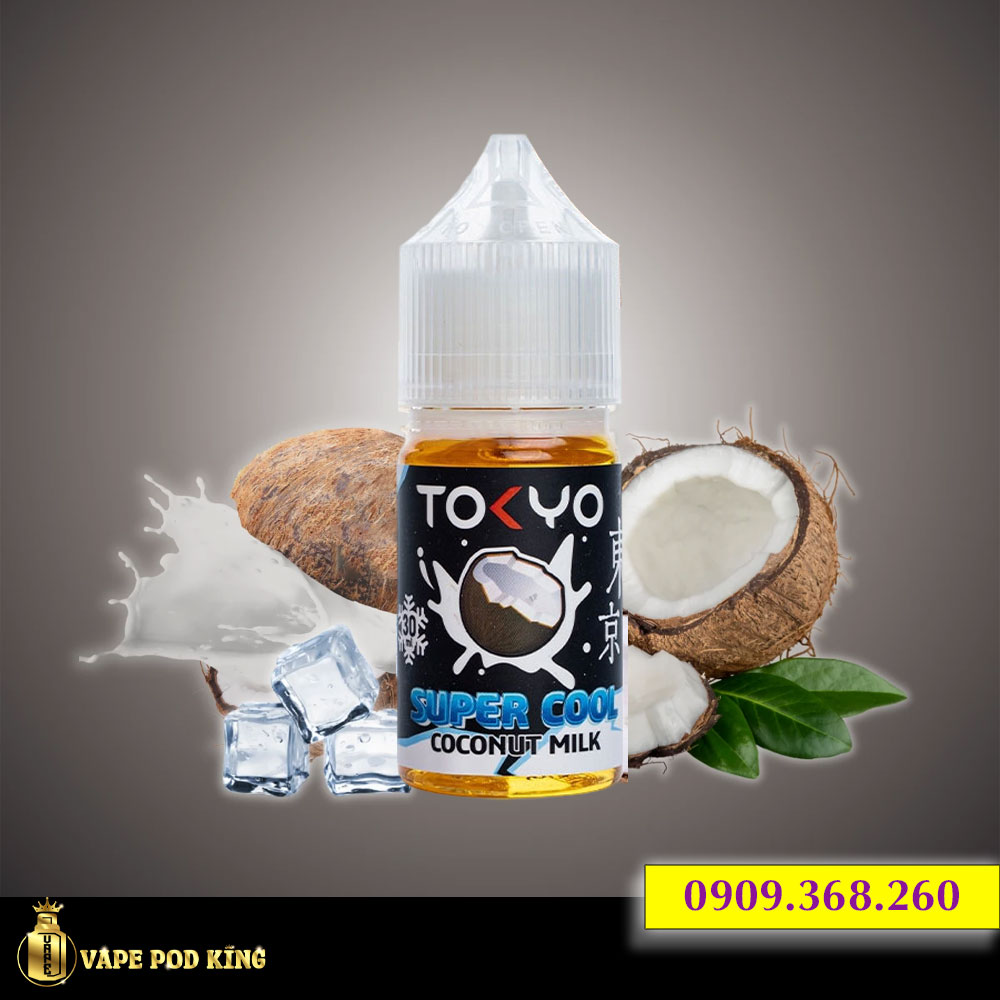 Tokyo Super Cool Sữa Dừa - Coconut Milk 30ml