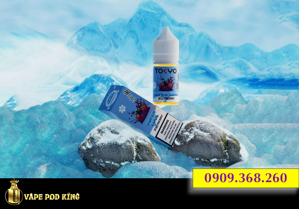 Tokyo Super Cool Thạch Dâu - JellyBerry 30ml