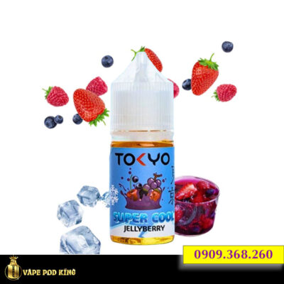 Tokyo Super Cool Thạch Dâu - JellyBerry 30ml