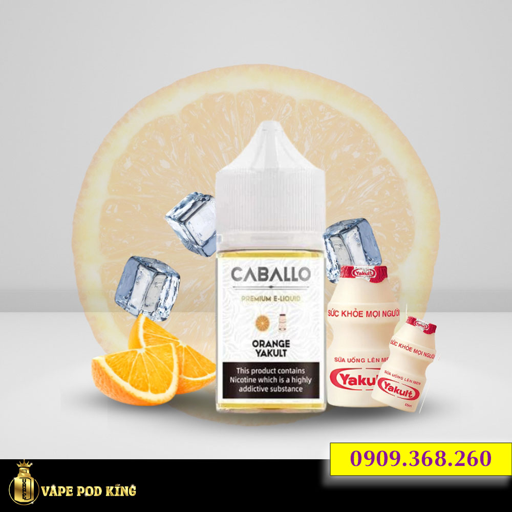 Caballo Sữa Chua Cam - Orange Yakult 30ml