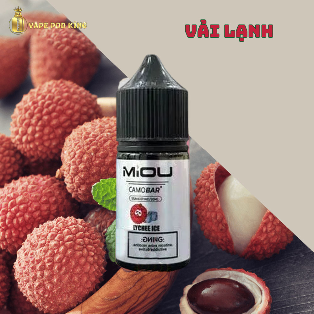 Miou Vải Lạnh - Lychee Ice 30ml