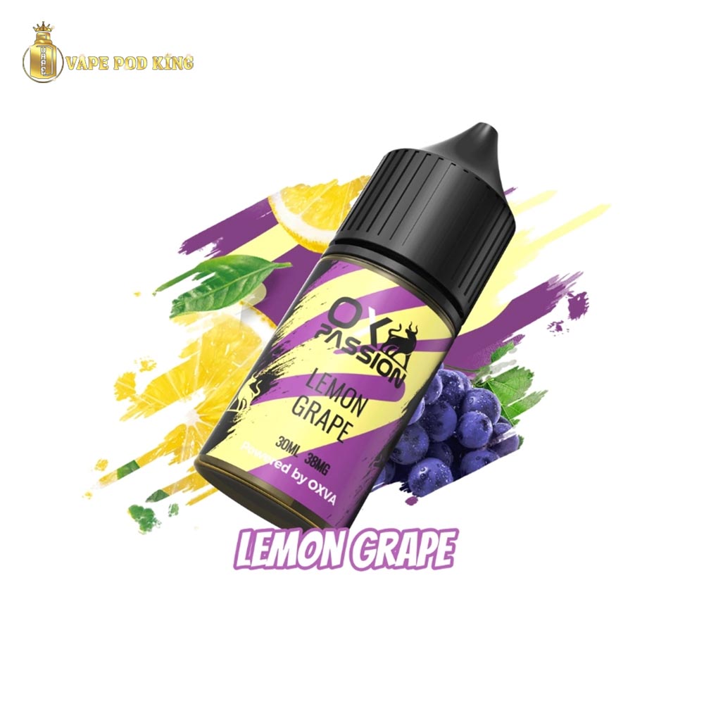 Ox Passion Juice Chanh Nho - Lemon Grape 30ml