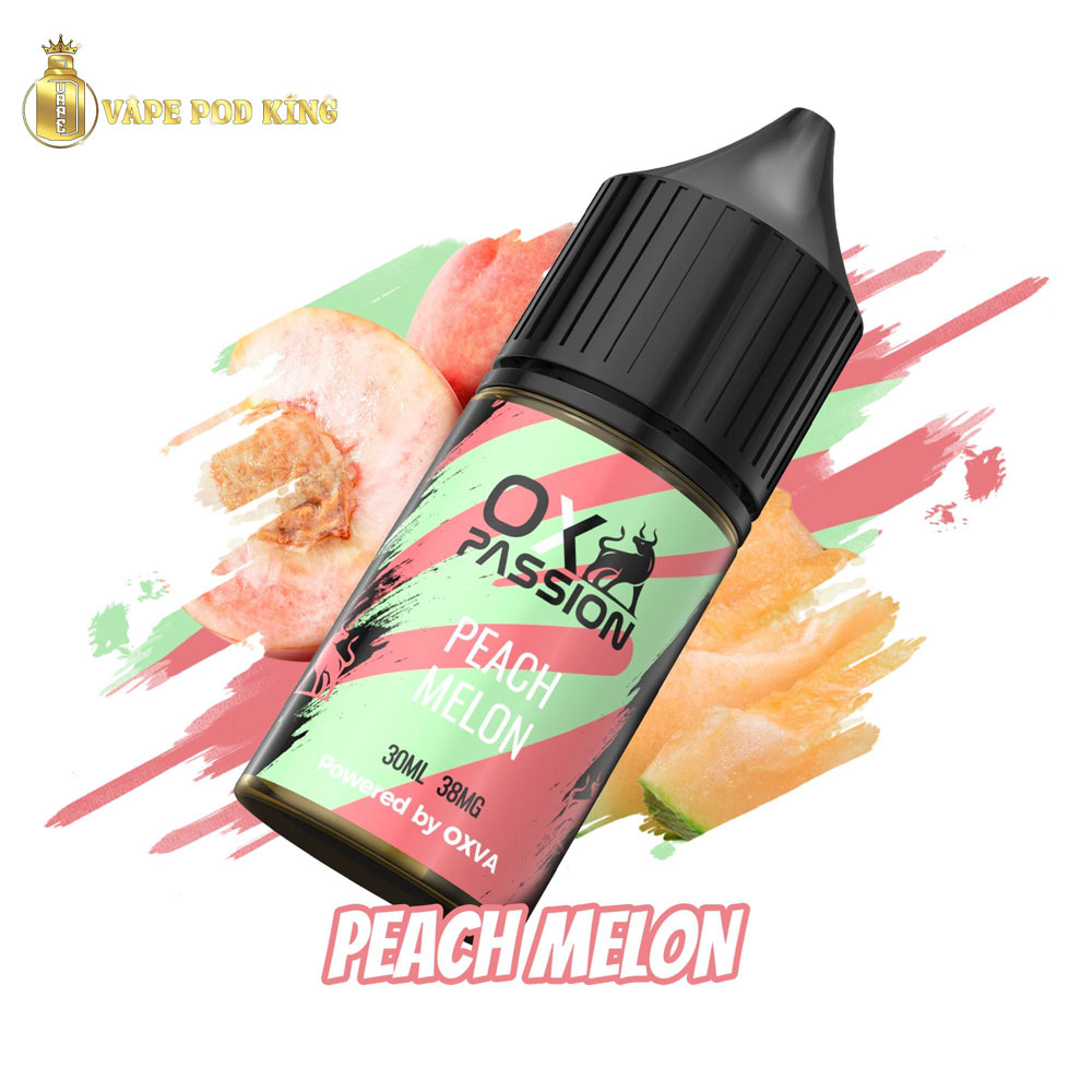 Ox Passion Juice Đào Dưa Gang - Peach Melon 30ml